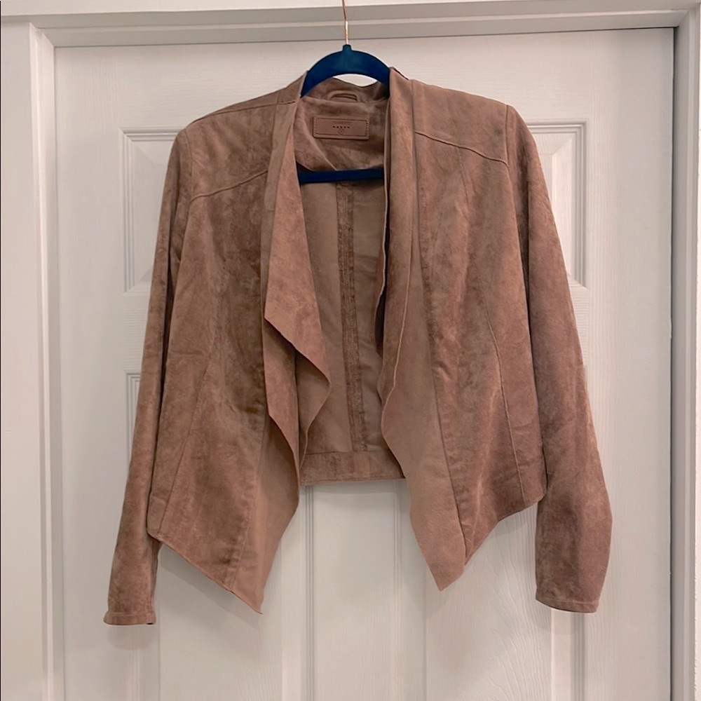 Brown Suede Women's Jacket